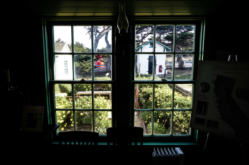 Emily Fish's garden at the Point Piños Lighthouse. 