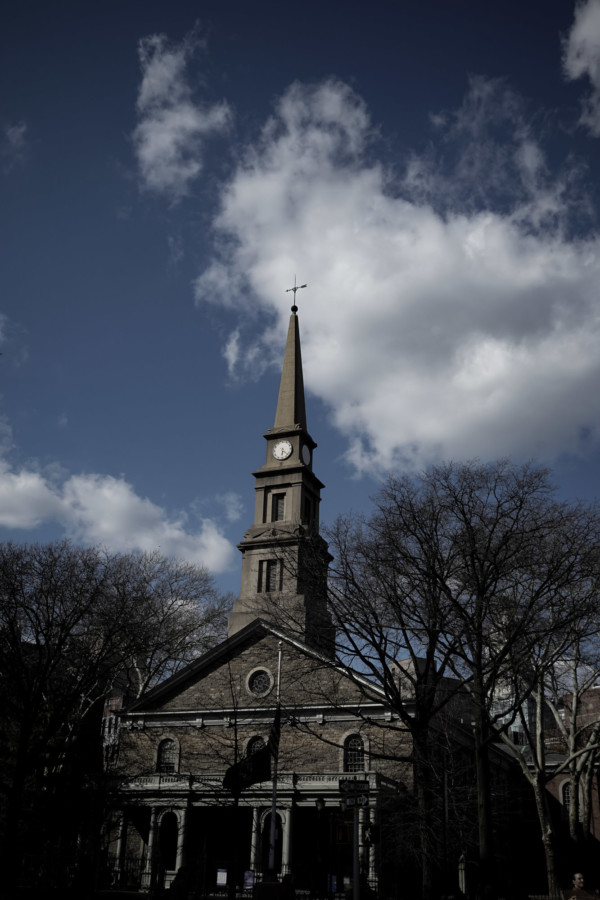 Haunted St. Mark's Church in the Bowery. 