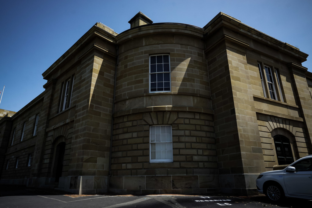 Haunted building in Hobart. 