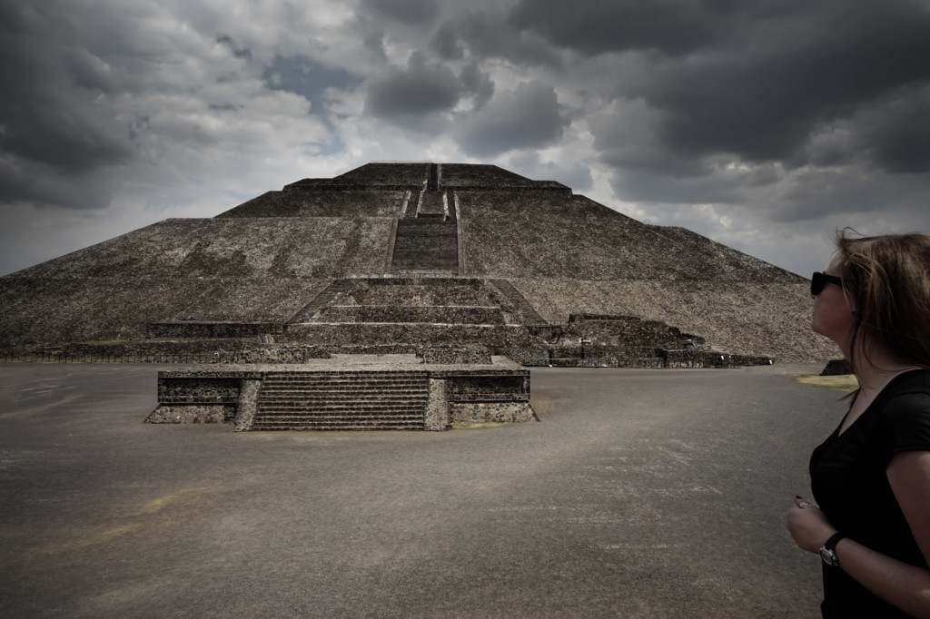 Pyramid of the Sun, Teotihuacan. 