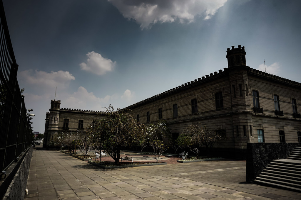 Haunted former prison in Mexico City. 