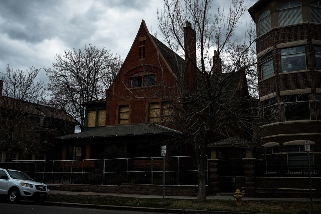 Haunted peabody-Whitehead Mansion. 