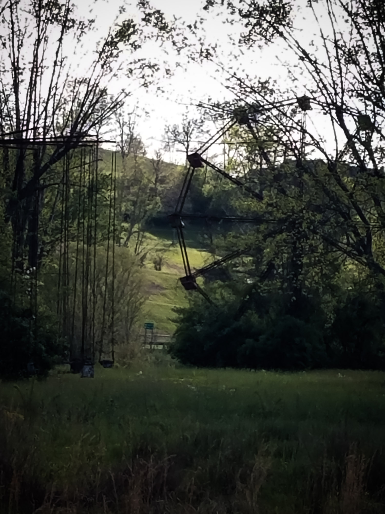 Ghosts of the Abandoned Lake Shawnee Amusement Park Amy's Crypt