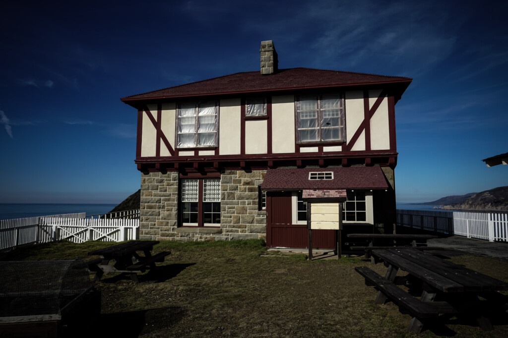 Home for the lighthouse keeper, Point Sur. 