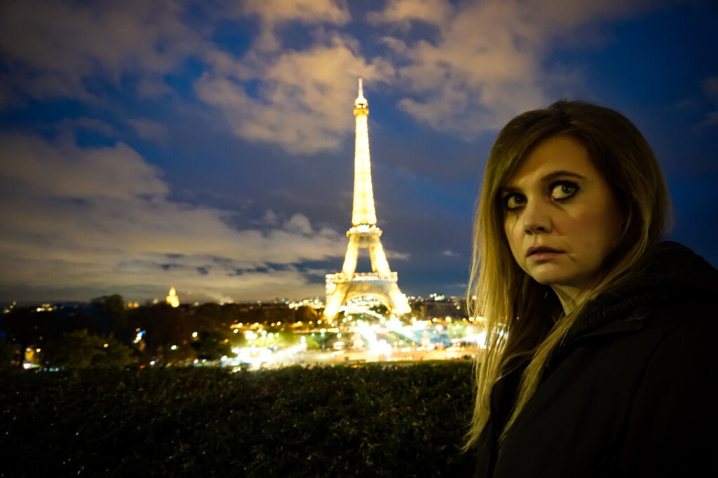 Haunted Eiffel Tower. 
