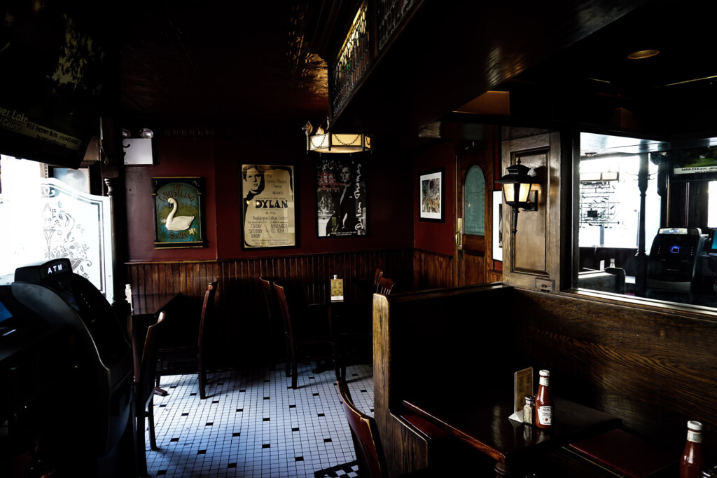 Haunted tavern in New York City. 