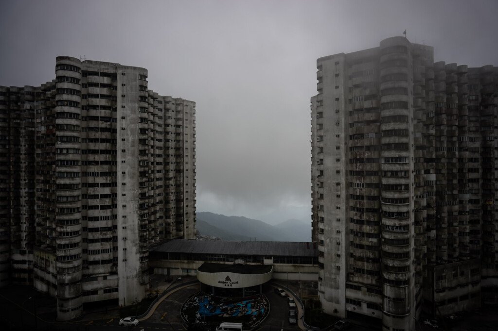 Amber Court haunted apartment complex. 