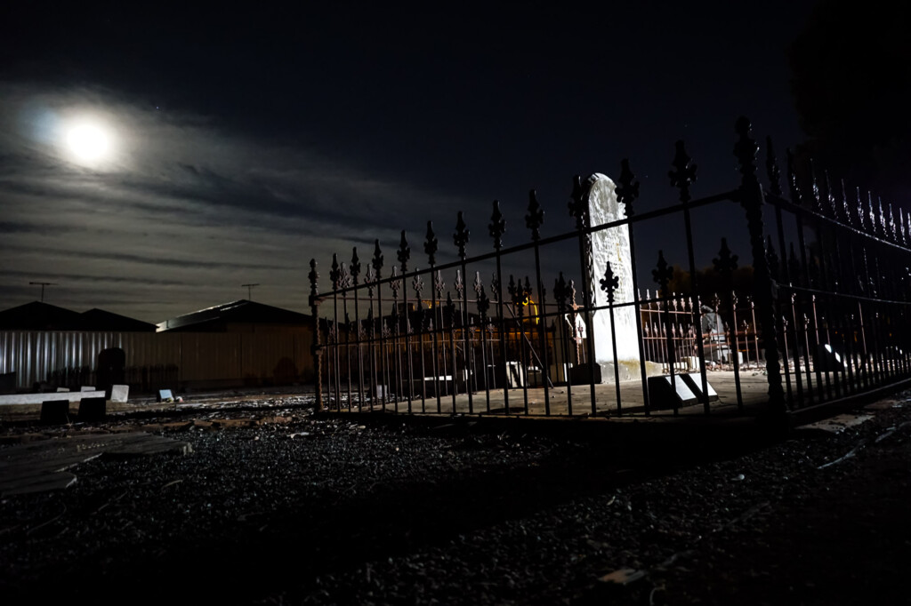 Haunted Burton Pioneer Cemetery, South Australia.