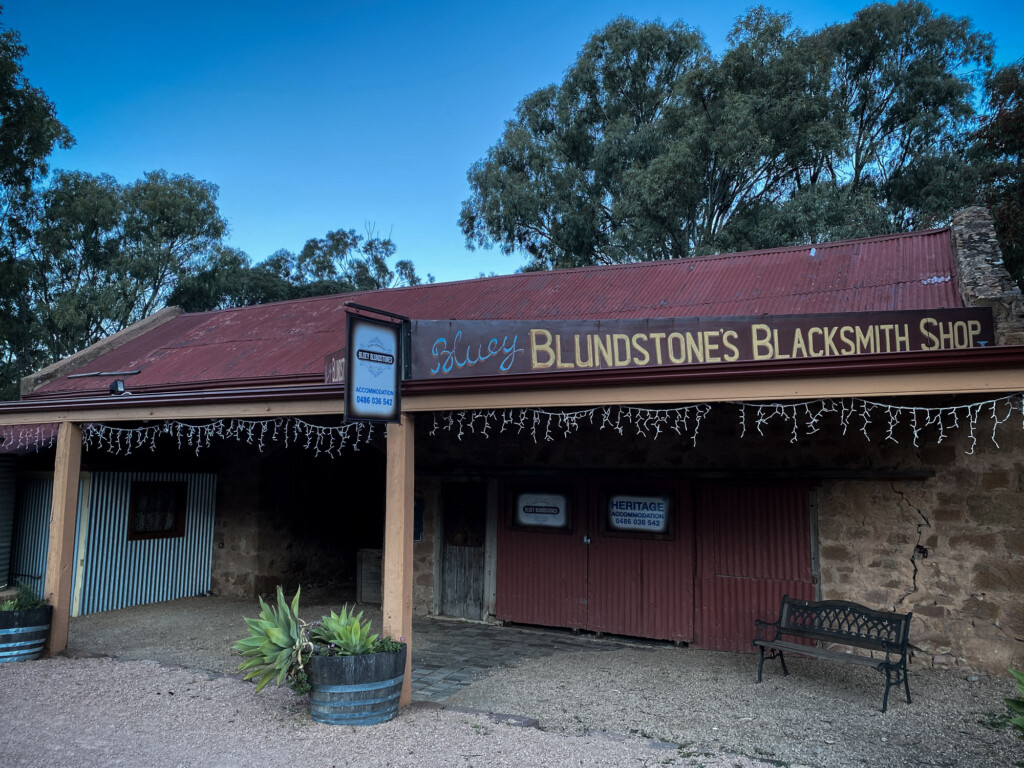 haunted Bluey's Blacksmith, Melrose. 