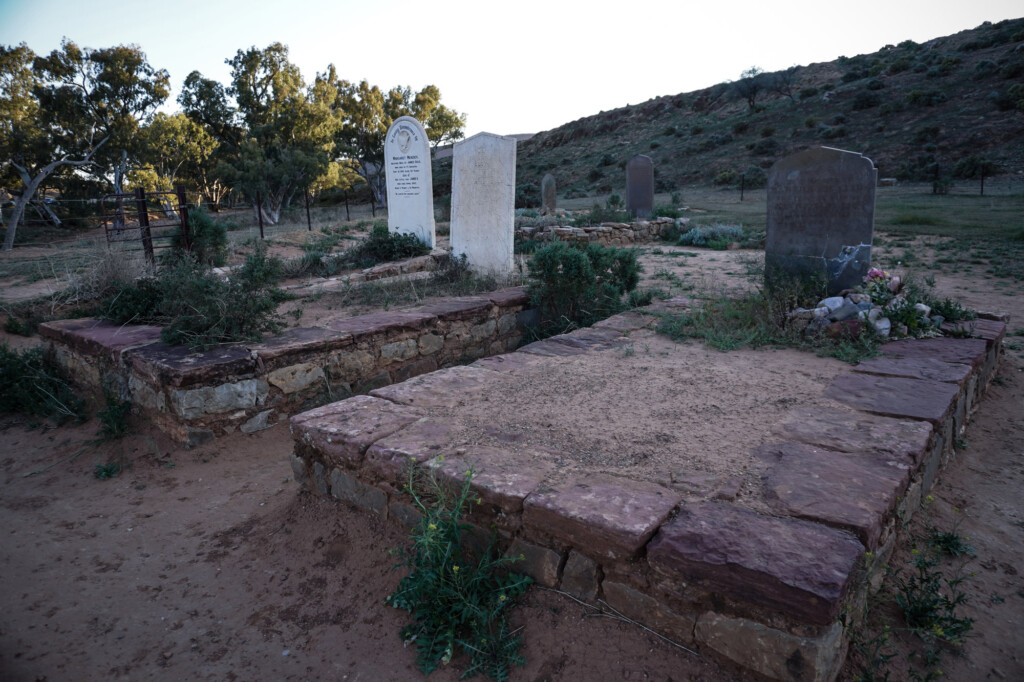 ghost town cemetery. 