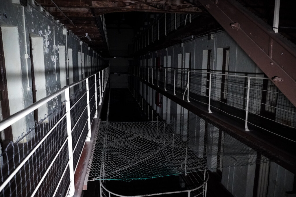 Paranormal activity in haunted Fremantle Jail. 