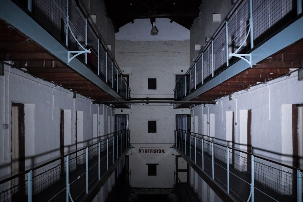 Haunted Fremantle Prison near Perth, Western Australia. 