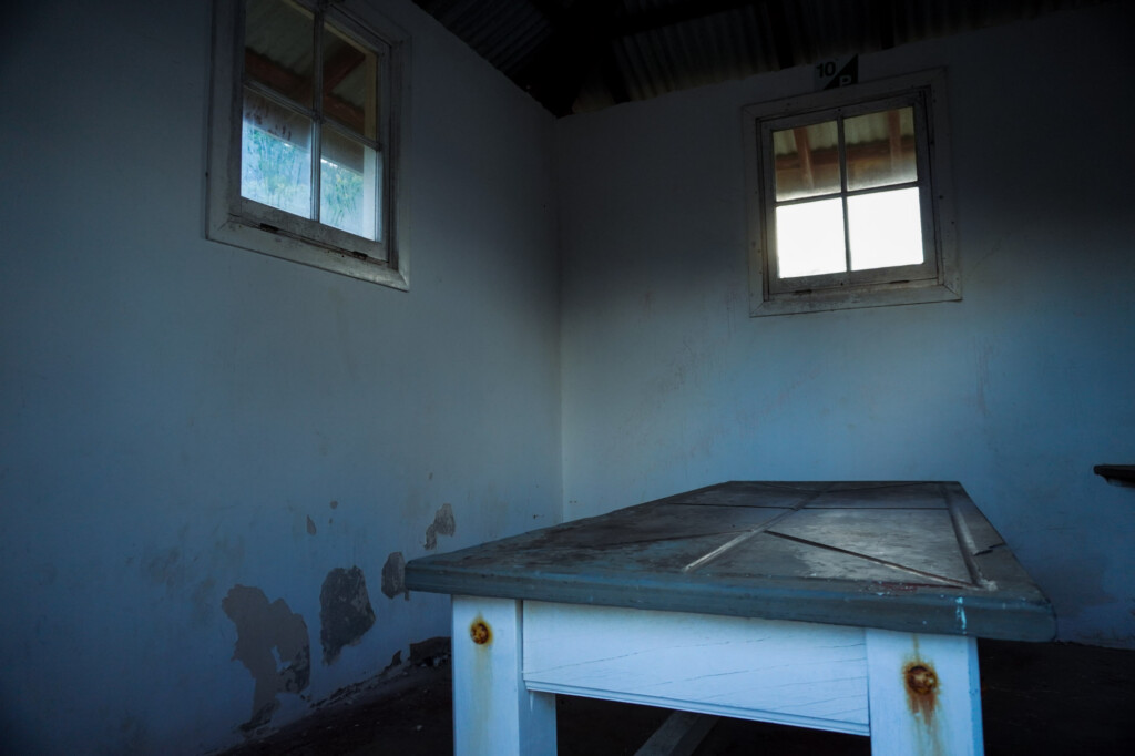 Morgue at the former Albany Quarantine Station. 