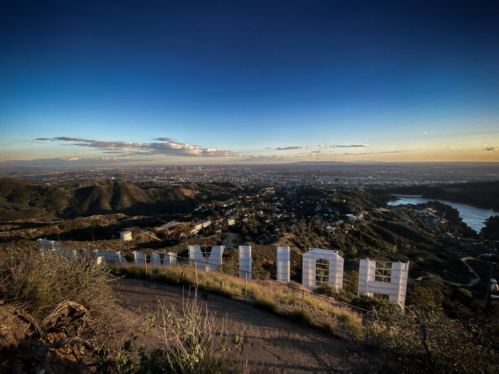 Hollywood Sign hike. 
