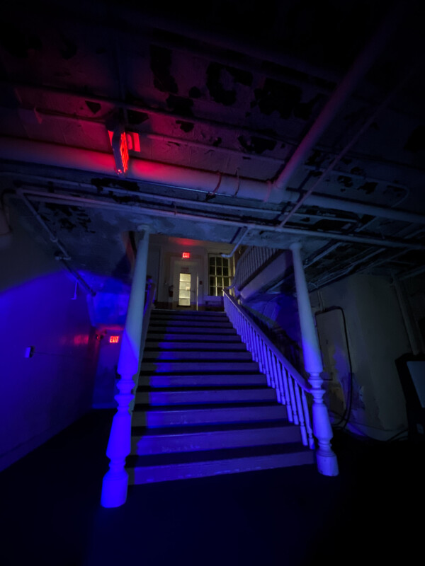 Haunted staircase. 