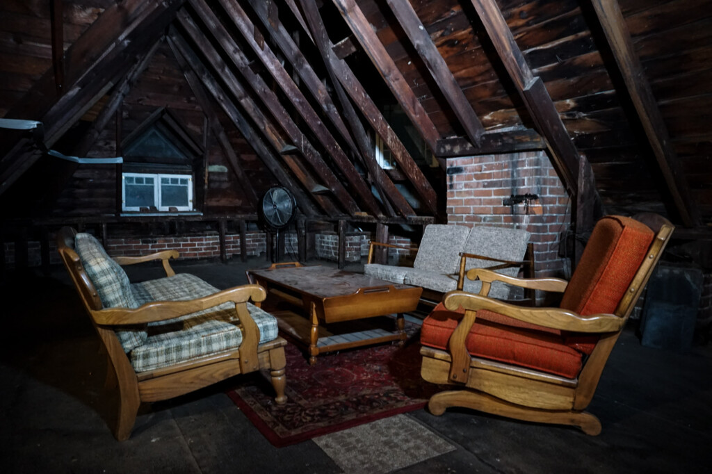Haunted attic. 