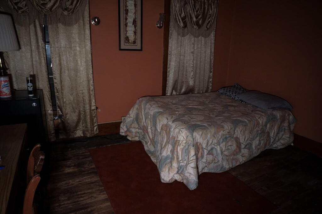Haunted bedroom. 