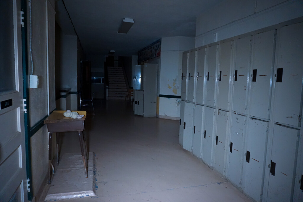 Haunted school in Iowa. 