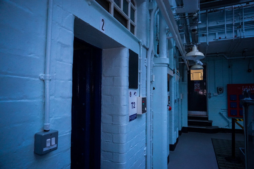 Haunted prison cell in Birmingham. 