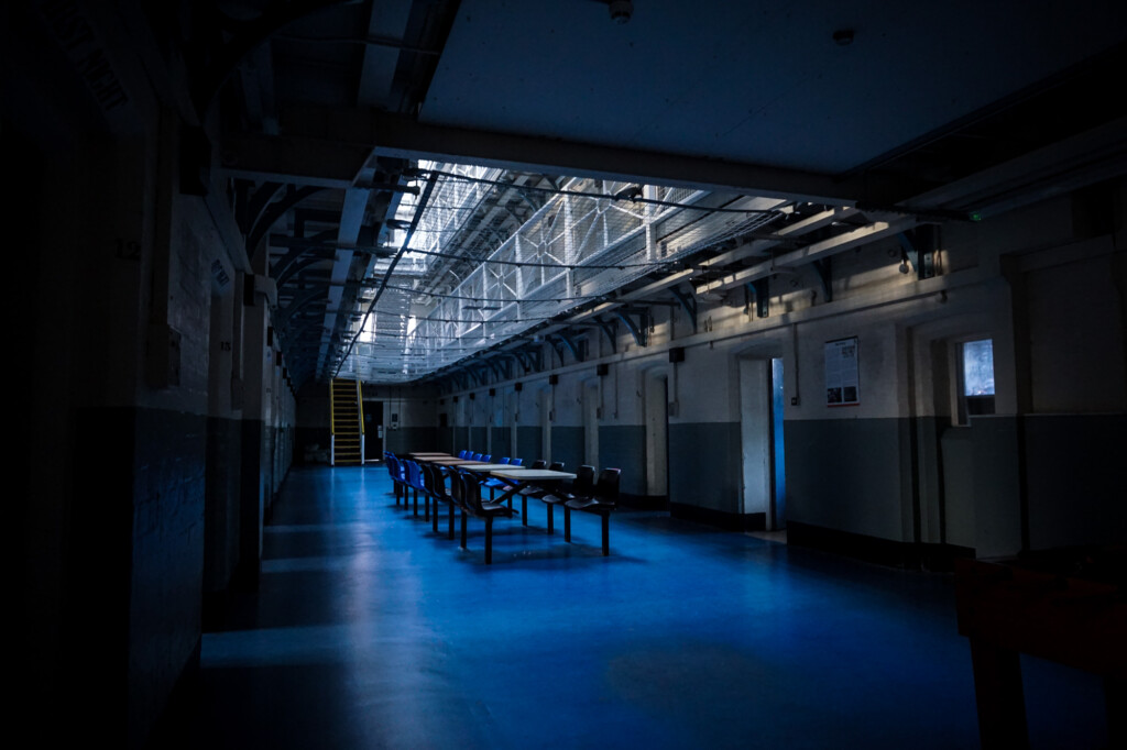 Haunted block in Shrewsbury Prison, 