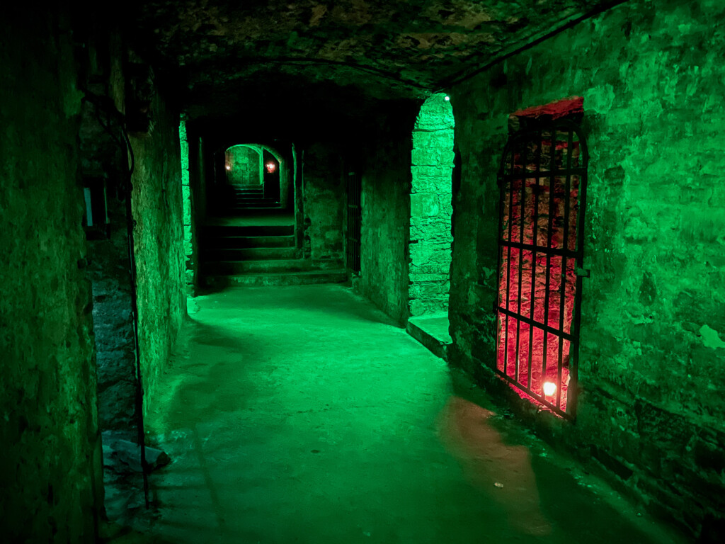 Haunted Edinburgh Vaults, Scotland. 