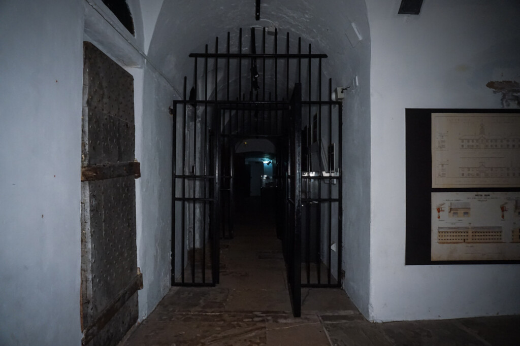 Haunted prison in Galleries of Justice. 