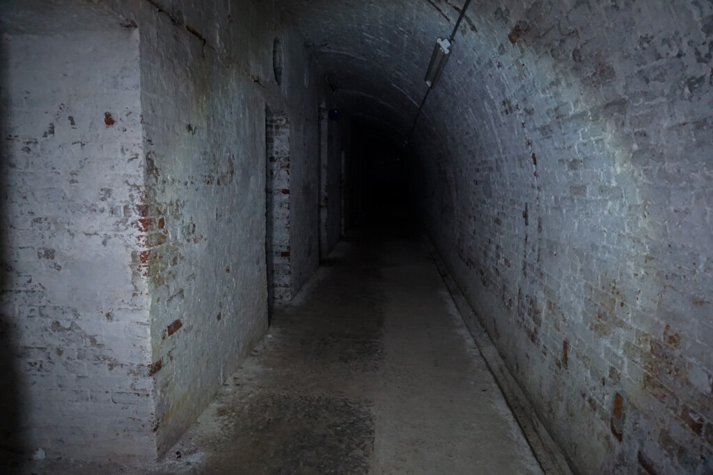 Solitary confinement tunnels. 
